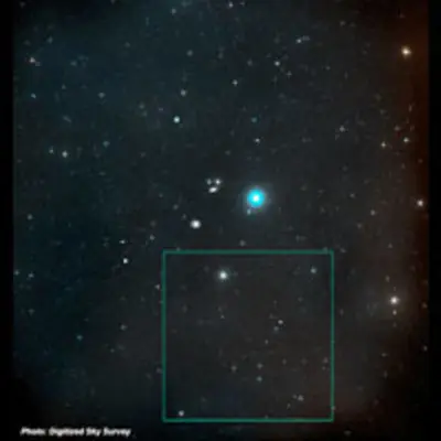 DSS Image of the Constellation Cetus