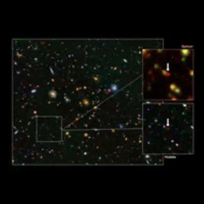 Distant Galaxy Bursts with Stars