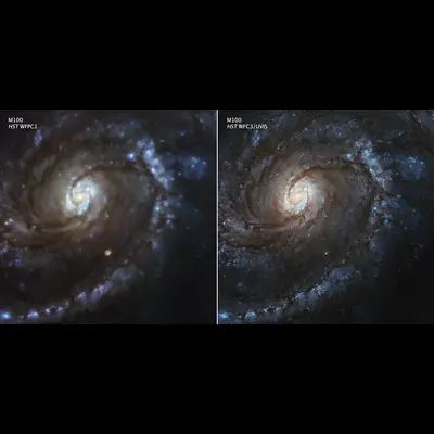 Spiral Galaxy M100