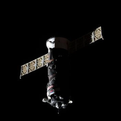 Roscosmos' Progress 92 cargo craft approaches the International Space Station