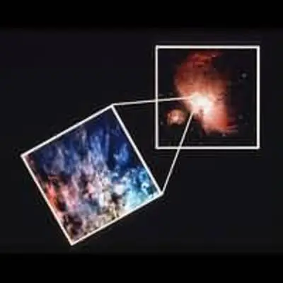 Orion Nebula: Hubble Space Telescope View Vs. Ground-Based View
