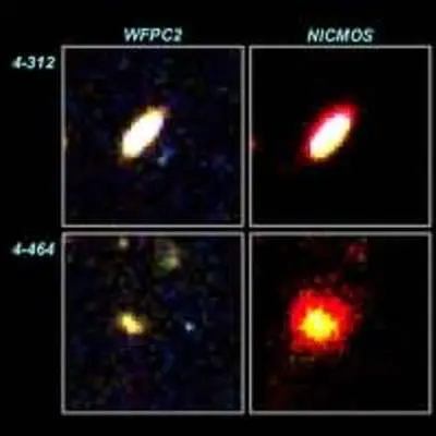 Hubble WFPC2/NICMOS Image Comparison