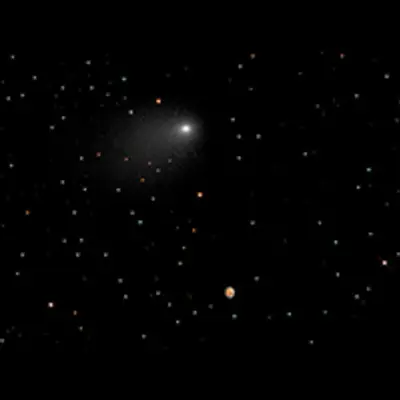 Mars and Comet Siding Spring - October 19, 2014