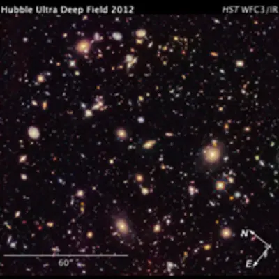 HUDF 2012 Compass and Scale Image