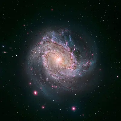 Hubble-Magellan Composite of M83