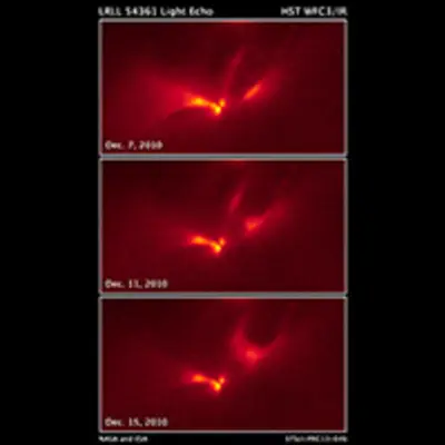 LRLL 54361 Light Echo – Hubble