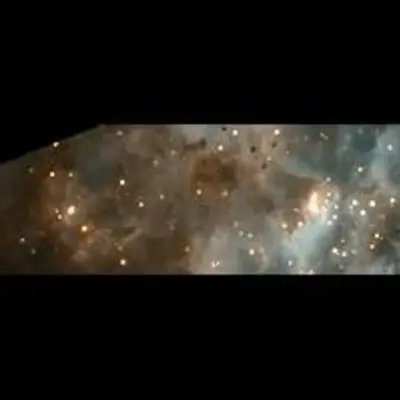 Star Cluster R136 in Nebula 30 Doradus