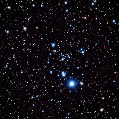 NGC 2353 - Two star clusters representing a Chandra study of young, Sun-like stars.