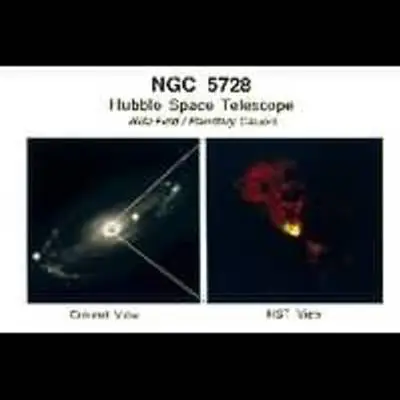 Barred Spiral Galaxy NGC 5728: A Lighthouse Beacon From the Core of an Active Galaxy