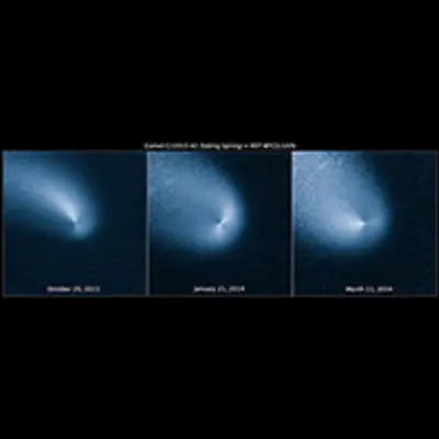 Hubble Tracks Inbound Comet