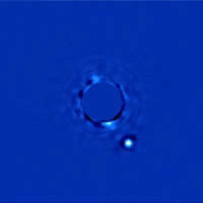 Giant Planet Orbiting Beta Pictoris