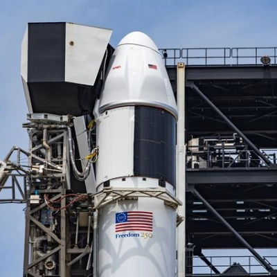 NASA's SpaceX CRS-34 Vertical at SLC-40