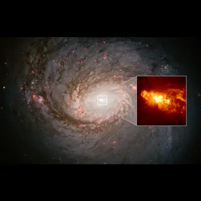 Black-Hole-Driven Outflow From Active Galaxy NGC 1068