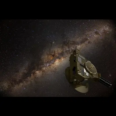 New Horizons Spacecraft Against the Backdrop of Deep Space