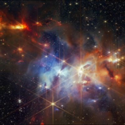 Protostar EC 53 in the Serpens Nebula (NIRCam Image)