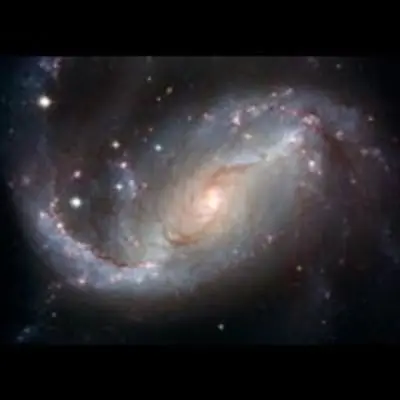 Hubble's View of Barred Spiral Galaxy NGC 1672