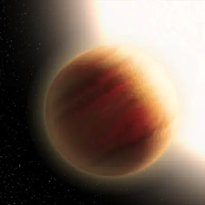 Hot Jupiter illustration of WASP-79b