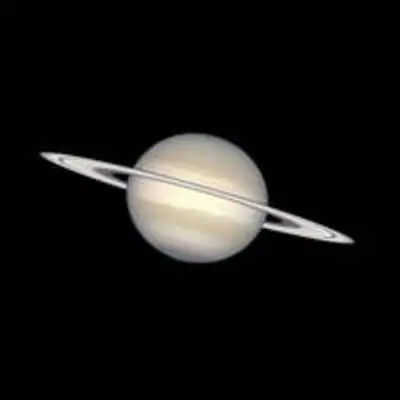 Saturn in Natural Colors