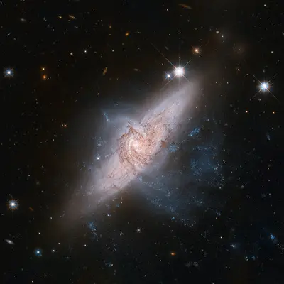 Chance Alignment Between Galaxies Mimics a Cosmic Collision
