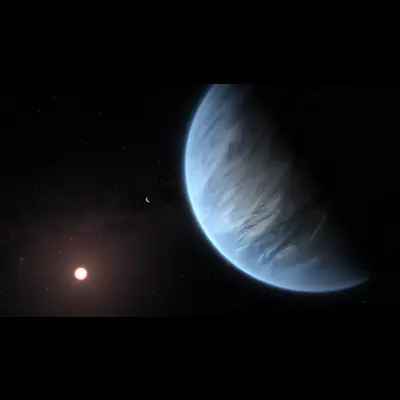 Artist's Impression of Exoplanet K2-18b