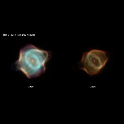 Fading Stingray Nebula