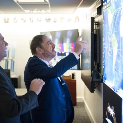 John Rhys-Davies at NASA Headquarters
