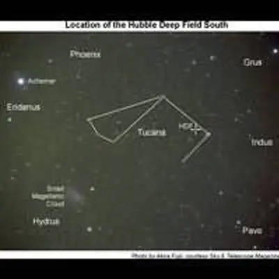 Constellation Region Around the HDF-S