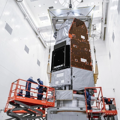 Roman Space Telescope - Lift to Work Stand