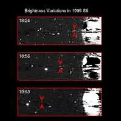 Brightness Variations in Saturn's Satellite 1995S5