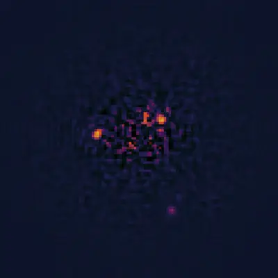Software-Processed NICMOS Image of HR 8799 Planetary System