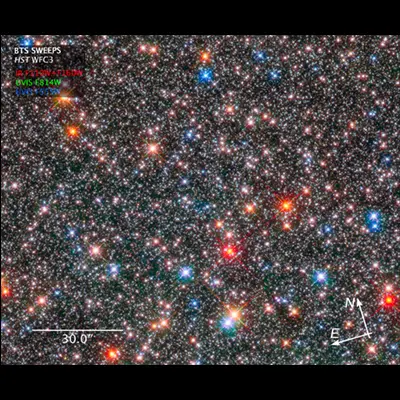Compass Image for Milky Way Bulge