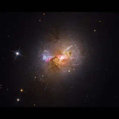 Dwarf Starburst Galaxy Henize 2-10