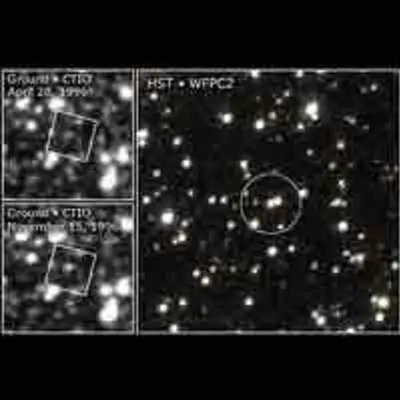 Lone Black Hole Passes in Front of Star