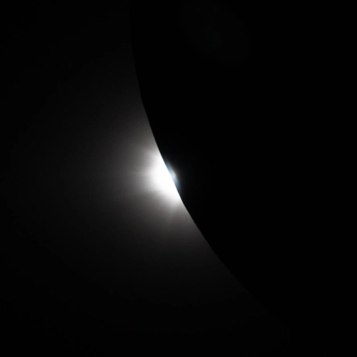 art002e009299 (April 6, 2026) – Captured from the Orion spacecraft near the end of the Artemis II lunar flyby on...