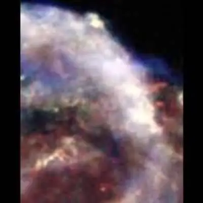 Chandra X-ray Observatory: Kepler's Supernova Remnant (close-up, X-ray data)