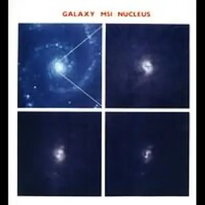 "X" Structure at Core of Whirlpool Galaxy (Four-frame Comparison)