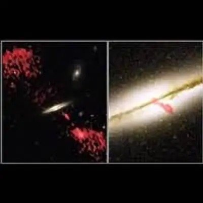 Spiral Galaxy 0313-192 Produces Giant Radio-Emitting Jet