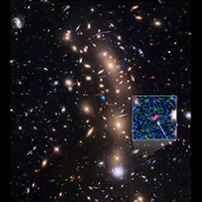 Faint Compact Galaxy in the Early Universe