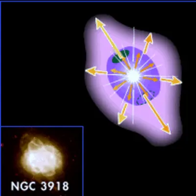 Schematic of NGC 3918