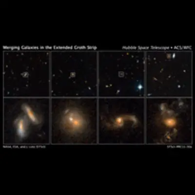 Merging Galaxies in the Extended Groth Strip