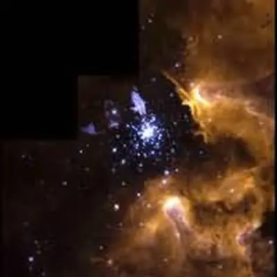 Nebula NGC 3603 Shows Life Cycle of Stars