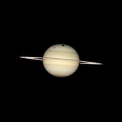 HST Image of Saturn: February 24, 2009 12:12 UT