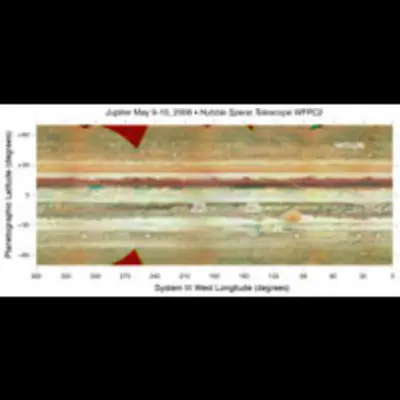 Jupiter Map – Annotated