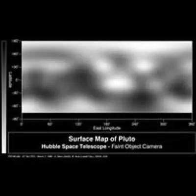 Map of Pluto's Surface