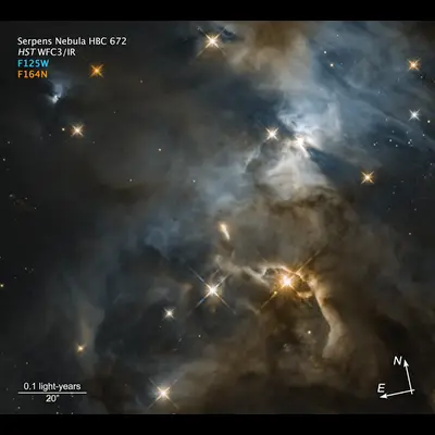 Compass Image of HBC 672