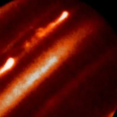 Infrared-Light Image of Jupiter - Infrared Telescope Facility (IRTF)