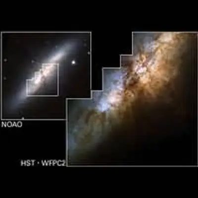 Violent Star Formation in Heart of Starburst Galaxy M82