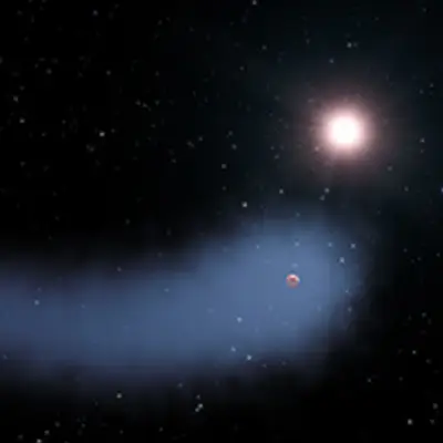 Artist's Concept of Extasolar Planet GJ 436b