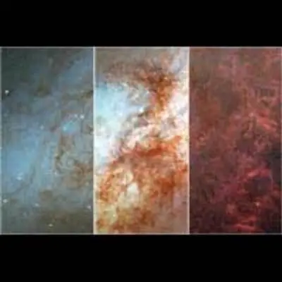 Active Galaxy M82 Details