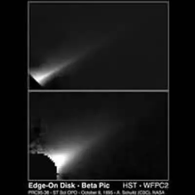 Thin Disk Around the Star Beta Pictoris